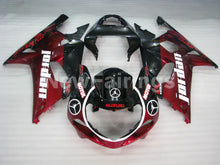 Carica l&#39;immagine nel visualizzatore di Gallery, Wine Red and Black Jordan - GSX-R750 00-03 Fairing Kit