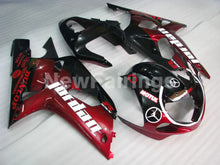Carica l&#39;immagine nel visualizzatore di Gallery, Wine Red and Black Jordan - GSX-R750 00-03 Fairing Kit