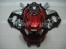 Carica l'immagine nel visualizzatore di Gallery, Wine Red and Black Silver Factory Style - YZF600R Thundercat 96-07 Fairing Kit Vehicles &amp; Parts > Vehicle Parts &amp;