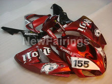Carica l&#39;immagine nel visualizzatore di Gallery, Wine Red and Black PIRELLI - CBR1000RR 06-07 Fairing Kit -