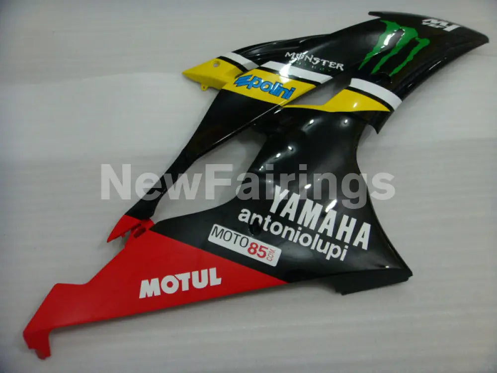 Yellow and Black Red Monster - YZF-R6 08-16 Fairing Kit Vehicles & Parts > Vehicle Parts & Accessories > Motor Vehicle