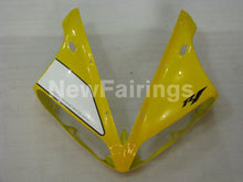 Carica l&#39;immagine nel visualizzatore di Gallery, Yellow Black White Factory Style - YZF-R1 04-06 Fairing Kit