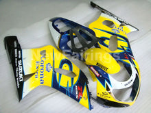 Carica l&#39;immagine nel visualizzatore di Gallery, Yellow and Blue Corona - GSX-R600 01-03 Fairing Kit -