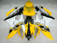 Carica l&#39;immagine nel visualizzatore di Gallery, Yellow and White Black Factory Style - YZF-R6 06-07 Fairing Kit Vehicles &amp; Parts &gt; Vehicle Parts &amp; Accessories &gt; Motor