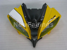 Carica l&#39;immagine nel visualizzatore di Gallery, Yellow and White Black Factory Style - YZF-R6 08-16 Fairing Kit Vehicles &amp; Parts &gt; Vehicle Parts &amp; Accessories &gt; Motor