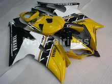 Carica l&#39;immagine nel visualizzatore di Gallery, Yellow and White Black Factory Style - YZF-R6 08-16 Fairing Kit Vehicles &amp; Parts &gt; Vehicle Parts &amp; Accessories &gt; Motor