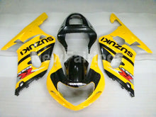 Carica l'immagine nel visualizzatore di Gallery, Yellow and Black Factory Style - GSX-R600 01-03 Fairing Kit