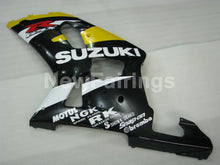 Carica l'immagine nel visualizzatore di Gallery, Yellow Black and White Factory Style - GSX-R600 01-03 Fairing Kit