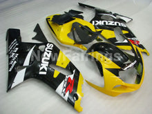 Carica l'immagine nel visualizzatore di Gallery, Yellow Black and White Factory Style - GSX-R600 01-03 Fairing Kit