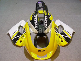Yellow and Black White Factory Style - YZF1000R Thunderace 96-05 Fairing Kit Vehicles & Parts > Vehicle Parts &