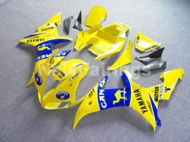Yellow and Blue Camel - YZF-R6 03-04 Fairing Kit Vehicles & Parts > Vehicle Parts & Accessories > Motor Vehicle Parts >