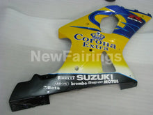 Carica l'immagine nel visualizzatore di Gallery, Yellow and Blue Corona - GSX - R1000 00 - 02 Fairing Kit