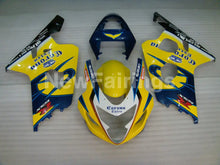 Carica l&#39;immagine nel visualizzatore di Gallery, Yellow and Blue Corona - GSX-R600 04-05 Fairing Kit -