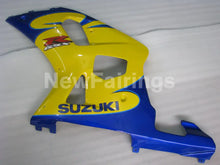 Carica l'immagine nel visualizzatore di Gallery, Yellow and Blue White Factory Style - GSX-R600 01-03 Fairing Kit