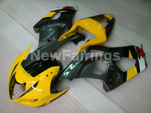 Carica l'immagine nel visualizzatore di Gallery, Yellow and Grey Factory Style - GSX-R750 04-05 Fairing Kit