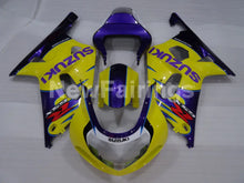 Carica l&#39;immagine nel visualizzatore di Gallery, Yellow and Purple Factory Style - GSX-R600 01-03 Fairing Kit