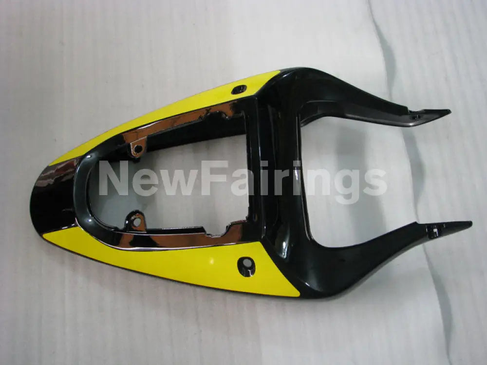 Yellow Silver and Black Factory Style - GSX-R600 01-03 Fairing Kit