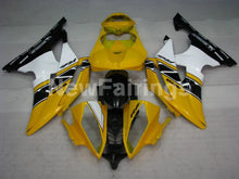 Carica l&#39;immagine nel visualizzatore di Gallery, Yellow White and Black Factory Style - YZF-R6 08-16 Fairing Kit Vehicles &amp; Parts &gt; Vehicle Parts &amp; Accessories &gt; Motor