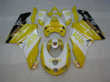 Carica l&#39;immagine nel visualizzatore di Gallery, Yellow and White Black Xerox - Ducati 749/999 05-06 Fairing